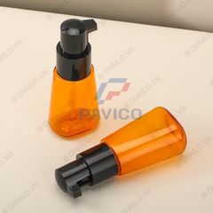 Chai đựng dầu gội sữa tắm serum 70ml màu cam