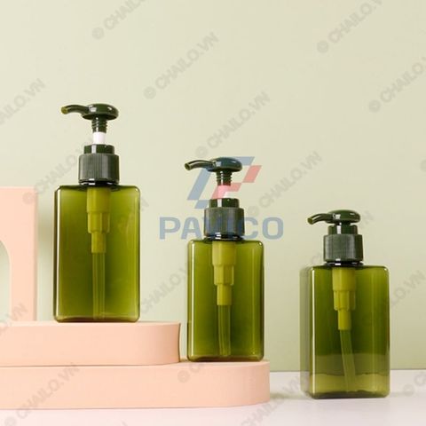 Chai đựng dầu gội sữa tắm thiên nhiên 350ml 500ml 750ml