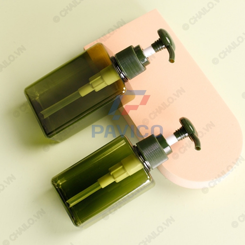 Chai đựng dầu gội sữa tắm thiên nhiên 350ml 500ml 750ml