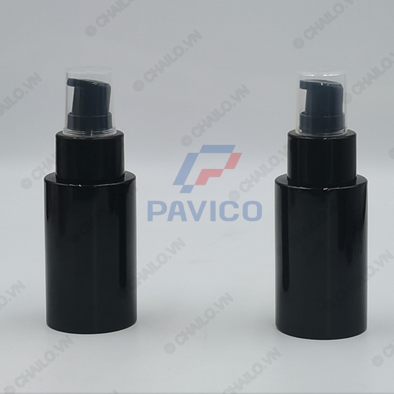 Chai đựng serum kem mỹ phẩm 100ml nắp bơm kem serum cao cấp