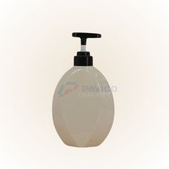 Chai đựng sữa tắm 500ml 300ml nắp đen bơm kem