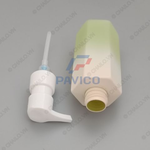 Chai đựng sữa tắm dầu gội mỹ phẩm 150ml gradient green