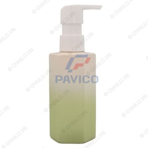 Chai đựng sữa tắm dầu gội mỹ phẩm 150ml gradient green
