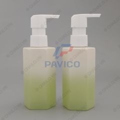 Chai đựng sữa tắm dầu gội mỹ phẩm 150ml gradient green