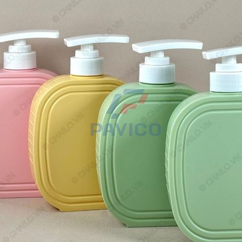 Chai đựng sữa tắm dầu gội mỹ phẩm 500ml