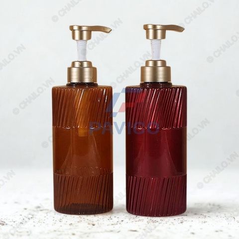 Chai đựng sữa tắm dầu gội mỹ phẩm 500ml luxury