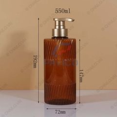 Chai đựng sữa tắm dầu gội mỹ phẩm 500ml luxury