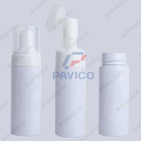 Chai đựng sữa tắm sữa rửa mặt đầu tạo bọt 200ml 250ml