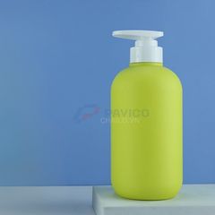 Chai nhấn 300ml 400ml 500ml xanh chanh vòi nhấn đựng sữa tắm