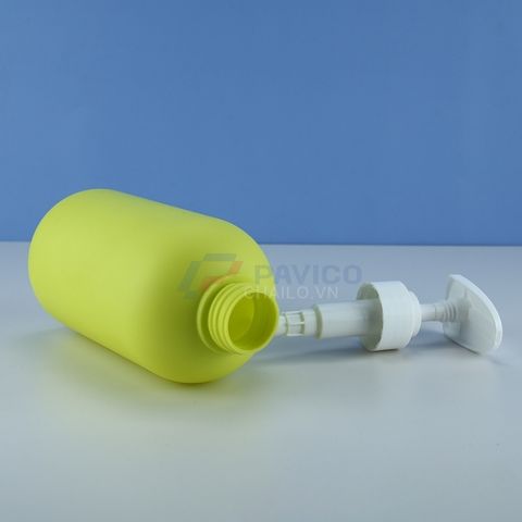 Chai nhấn 300ml 400ml 500ml xanh chanh vòi nhấn đựng sữa tắm