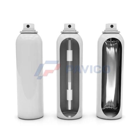 Chai nhôm nắp xịt dung tích 250ml