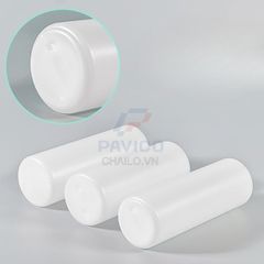 Chai nhựa đựng hóa chất trụ tròn trong mờ nắp vặn 500ml 1000ml