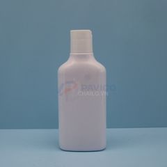 Chai nhựa hdpe 180ml 300ml 500ml đầu bơm kem nắp bật nắp vặn