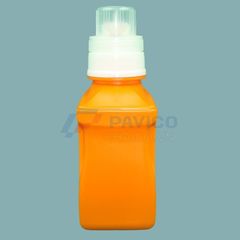 Chai nhựa HDPE cam 1000ml đựng nước giặt nắp vặn bật tiện dụng
