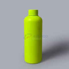 Chai nhựa hdpe tròn 250ml 400ml xanh nõn chuối nắp bật