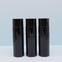 Chai pet đen nắp vặn 100ml 200ml đựng mỹ phẩm màu đen