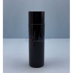 Chai pet đen nắp vặn 100ml 200ml đựng mỹ phẩm màu đen