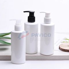 Chai PET trắng đục 750ml nắp bạc đựng lotion hoặc sữa dưỡng thể