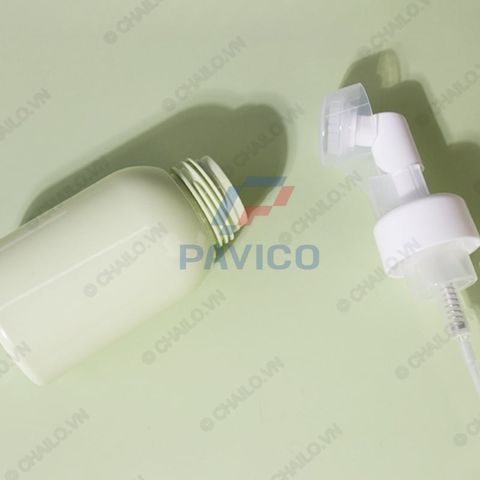 Chai sữa rửa mặt kem dưỡng da sữa tắm nắp tạo bọt 350ml 500ml
