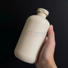 Chai vai bầu 300ml 500ml đựng muối tắm full be nắp bật