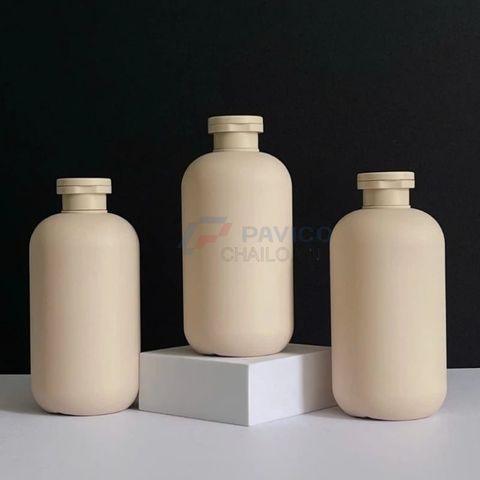 Chai vai bầu 300ml 500ml đựng muối tắm full be nắp bật