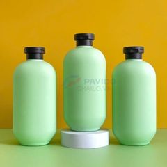 Chai vai bầu 500ml 750ml refill xanh mint nắp vặn
