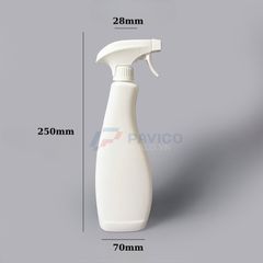 Chai xịt 500ml 250ml đựng dịch trắng nắp xịt phun sương