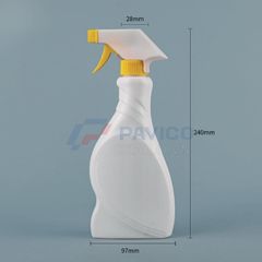 Chai xịt 500ml HDPE cổ 28mm đựng nước lau kính tiện dụng