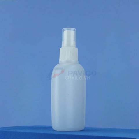 Chai xịt khử trùng cầm tay 50ml 120ml trắng nắp xịt phun sương