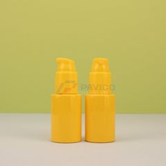 Chai xịt nhấn 50ml 30ml đựng serum chấm mụn màu vàng