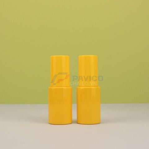 Chai xịt nhấn 50ml 30ml đựng serum chấm mụn màu vàng