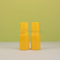 Chai xịt nhấn 50ml 30ml đựng serum chấm mụn màu vàng