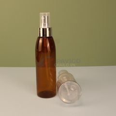 Chai xịt phun sương 50ml 100ml nhựa pet trong nâu