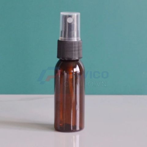 Chai xịt phun sương PET 50ml đựng toner hoặc dung dịch sát khuẩn