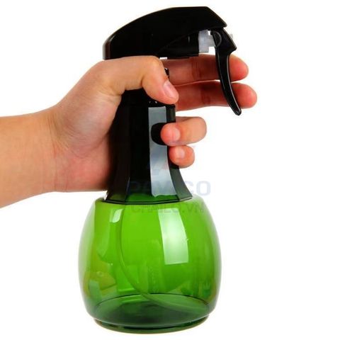 Chai xịt phun sương thân nâu vòi xịt cò súng 250ml 400ml