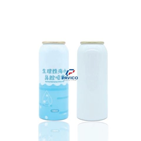 Mẫu chai nhôm có thể tích từ 110ml đến 150ml đường kính thân 40mm