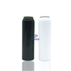 Mẫu chai nhôm có thể tích từ 150ml đến 200ml đường kính thân 40mm