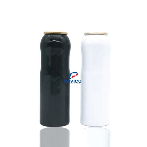 Mẫu chai nhôm có thể tích từ 150ml đến 200ml đường kính thân 40mm