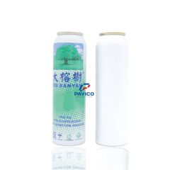 Mẫu chai nhôm có thể tích từ 150ml đến 200ml đường kính thân 40mm