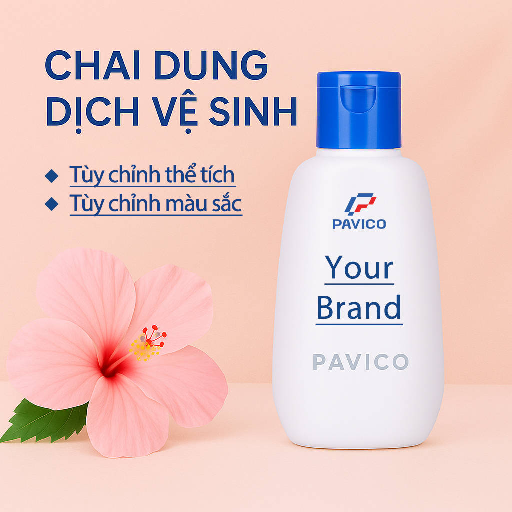 Chai DDVS 100ml Giải pháp bao bì tối ưu cho ngành mỹ phẩm chăm sóc phụ nữ