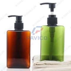 Chai đựng dầu gội sữa tắm cho nhà nghỉ khách sạn 100ml 150ml 280ml đầu bơm bọt