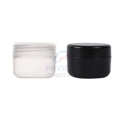 Hũ chiết mỹ phẩm mini thân đen nắp trong nắp vặn 3g 5g
