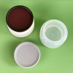 Hũ đựng kem thân mờ nắp vặn đen xám 120ml 220ml