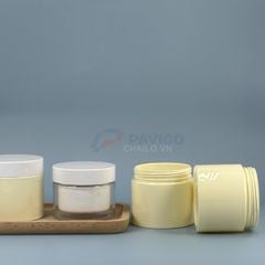 Hũ kem 100g 150g 50g mỹ phẩm kem trắng nắp vặn