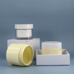 Hũ kem 100g 150g 50g mỹ phẩm kem trắng nắp vặn
