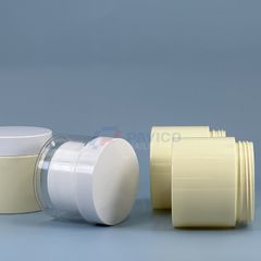 Hũ kem 100g 150g 50g mỹ phẩm kem trắng nắp vặn