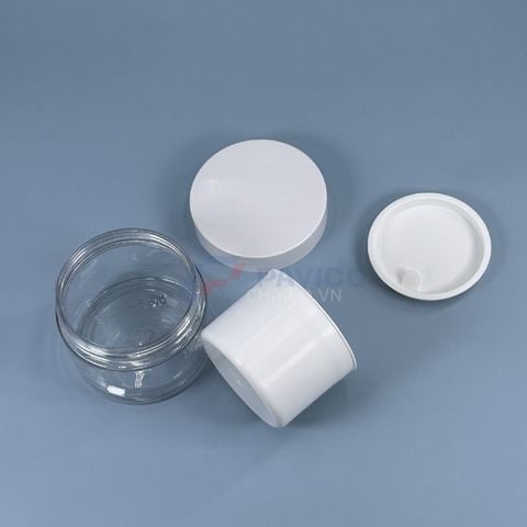 Hũ kem 100g 150g 50g mỹ phẩm kem trắng nắp vặn