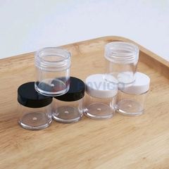 Hũ nhựa PS 3ml đựng phấn mắt bột trang điểm hoặc phụ kiện nail