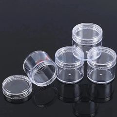 Hũ nhựa PS 3ml đựng phấn mắt bột trang điểm hoặc phụ kiện nail