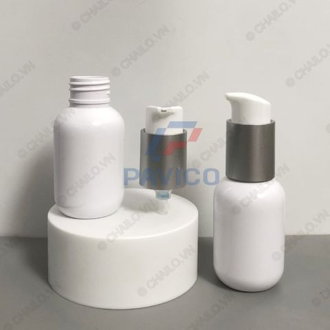 Lọ đựng serum kem sữa tắm kem trị mụn 80ml nắp bơm kem serum